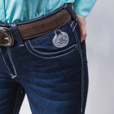 Pantalon M-Cowboy Cintura Alta Arracada ST 005